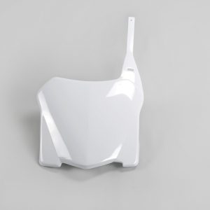 Plaque numéro frontale UFO blanc Honda CRF250R/450R