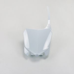 Plaque numéro frontale UFO blanc Honda CRF250R/450R