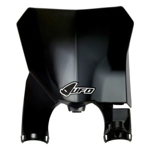 Plaque numéro frontale UFO Stadium noir Honda CRF450R/RX