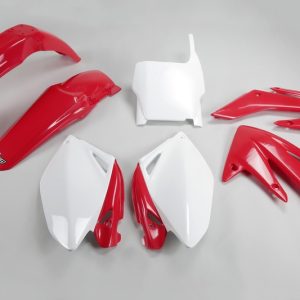 Kit plastique UFO couleur origine rouge/blanc Honda CRF250R