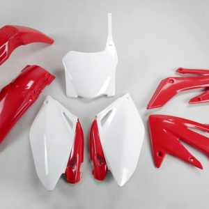 Kit plastique UFO couleur origine rouge/blanc (2009) Honda CRF250R