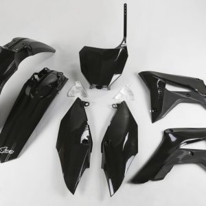 Kit plastique UFO noir Honda CRF450R