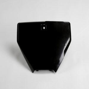 Plaque numéro frontale UFO noir Husqvarna FC