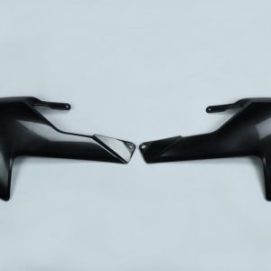 Ouïes de radiateur UFO noir Husqvarna TC85