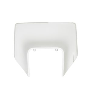 Plaque numéro frontale UFO blanc Husqvarna FE/TE