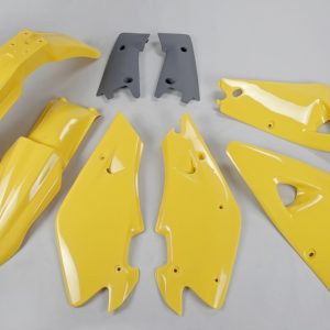 Kit plastique UFO couleur origine jaune/gris Husqvarna CR125/250