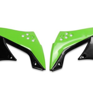 OUIES DE RADIATEUR KAWA KXF450 &rsquo;09 VERT KX ORIGINE