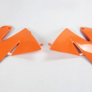Ouïes de radiateur UFO orange KTM
