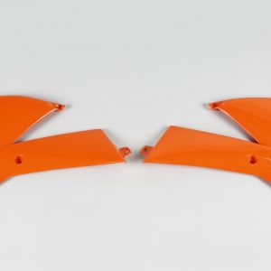 Ouïes de radiateur UFO orange KTM SX65