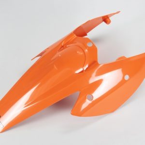 Garde-boue arrière UFO orange KTM