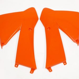 Ouïes de radiateur UFO orange KTM SX85