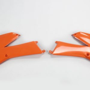 Ouïes de radiateur UFO orange KTM SX85