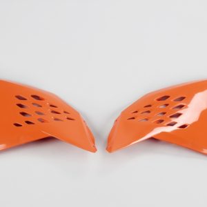 Ouïes de radiateur UFO orange KTM