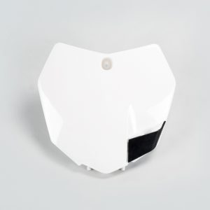 Plaque numéro frontale UFO blanc KTM