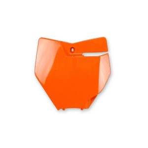 Plaque numéro frontale UFO orange KTM SX125/150 & SX-F