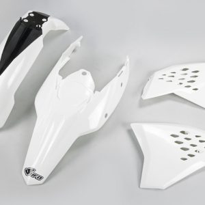 Kit plastique UFO blanc KTM