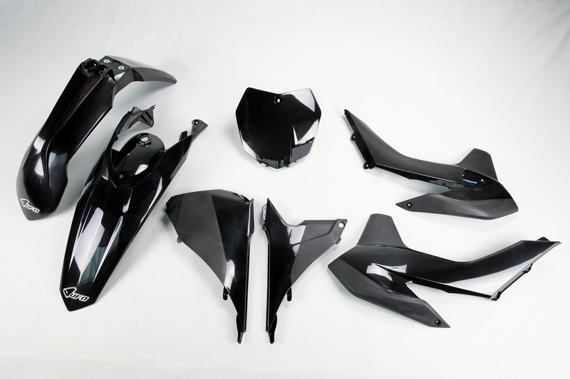 Kit plastique UFO noir KTM