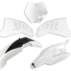 Kit plastiques UFO blanc KTM SX 65
