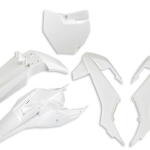 Kit plastiques UFO blanc KTM SX 65