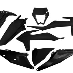 Kit plastiques UFO noir KTM EXC/EXC-F