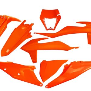 Kit plastiques UFO orange fluo KTM EXC/EXC-F