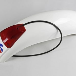 Garde-boue arrière + feu UFO blanc