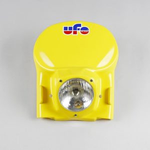 Plaque phare universelle UFO vintage jaune 1978-1990