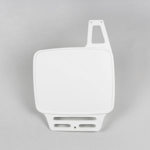 Plaque numéro frontale UFO blanc KTM