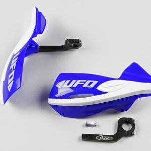 Protège-mains UFO Patrol bleu reflex Kit montage inclus