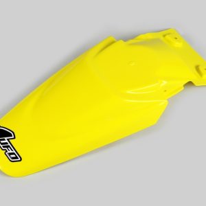 Garde-boue arrière UFO jaune Suzuki RM65