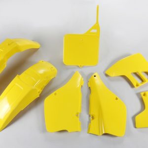 Kit plastique UFO couleur origine jaune Suzuki RM250