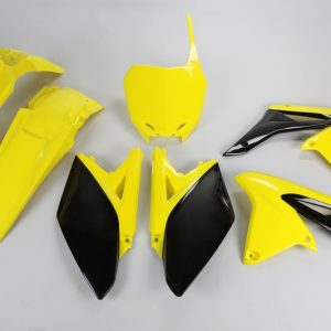 Kit plastique UFO couleur origine jaune/noir Suzuki RM-Z250