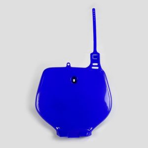 Plaque numéro frontale UFO bleu Yamaha YZ125/250