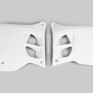 Ouïes de radiateur UFO blanc Yamaha