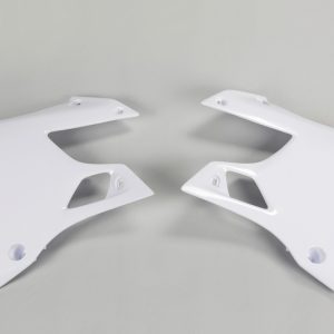 Ouïes de radiateur UFO blanc Yamaha