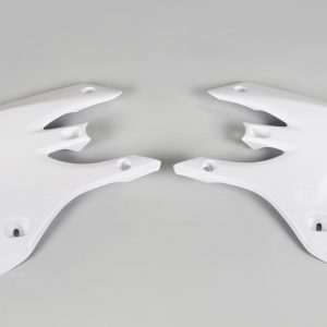 Ouïes de radiateur UFO blanc Yamaha WR250F/450F