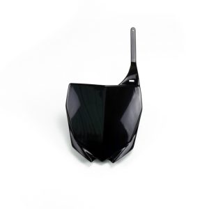 Plaque numéro frontale UFO noir Yamaha