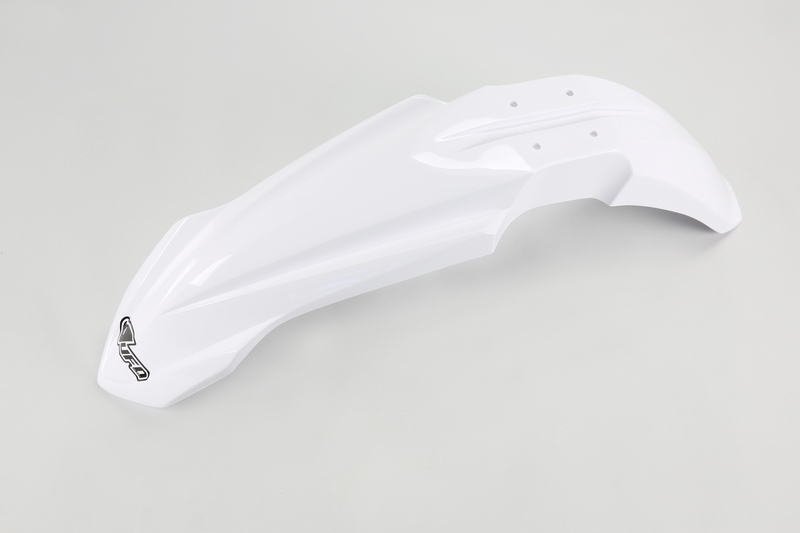 Garde-boue avant UFO blanc Yamaha YZ125/250