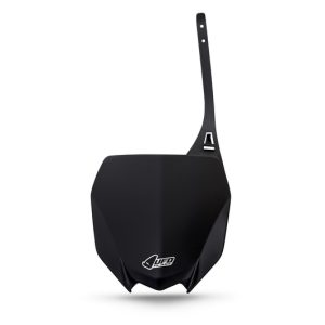 Plaque numéro frontale UFO noir Yamaha YZ450F