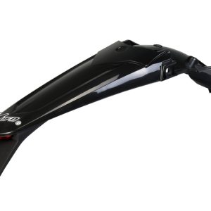 Garde-boue arrière + support de plaque avec feu UFO noir Yamaha WR450F