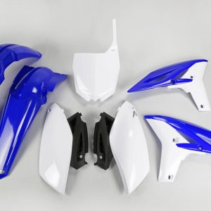 Kit plastique UFO couleur origine bleu/blanc Yamaha YZ250F
