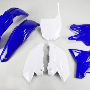 Kit plastique UFO réplica 4T restylé couleur origine bleu/blanc Yamaha YZ125/144/250
