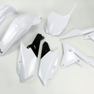 Kit plastique UFO blanc Yamaha YZ250F/450F