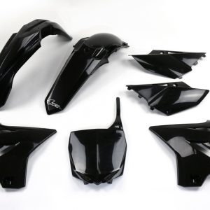 Kit plastique UFO noir Yamaha YZ125/250