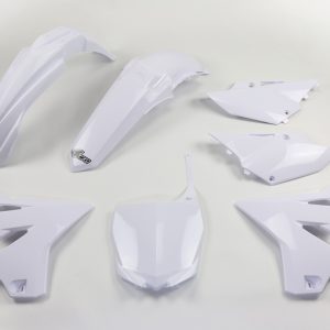 Kit plastique UFO blanc Yamaha YZ125/250