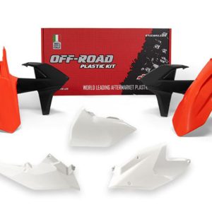 Kit plastique RACETECH couleur origine (2018) rouge/blanc/noir KTM