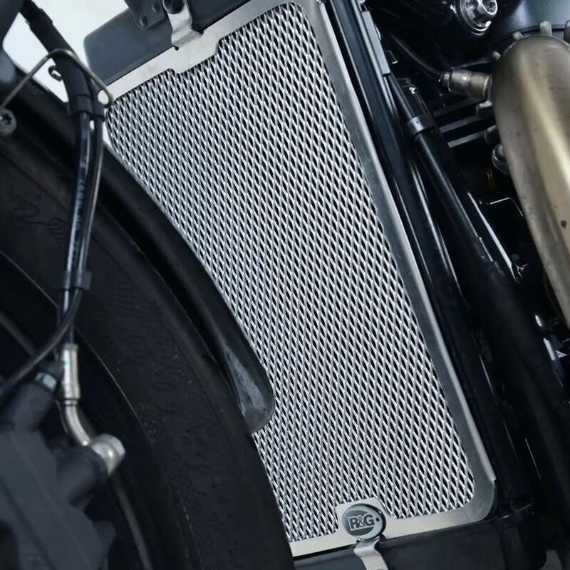 Protection de radiateur R&G Racing aluminium – Triumph Bonneville Bobber