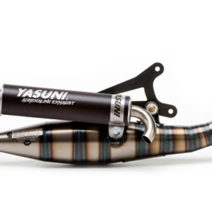 Pot d’échappement YASUNI Carrera 16/07 Carbone – Kevlar Minarelli 70cc Homologué