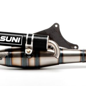 Pot d’échappement YASUNI Carrera 16/07 Carbone – Kevlar Minarelli 70cc Homologué