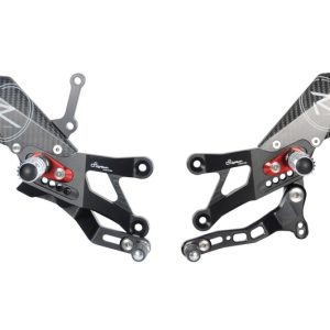 Commandes reculées réglables LIGHTECH Racing – sélection standard